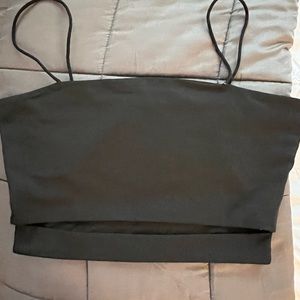 cut out crop top